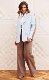 Костюм GIZART 5368 голубой, капучино