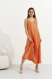Платье Ketty арт. K-05480w оранжевый