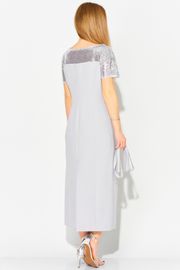 Платье LAIKONY арт. L-114 светло-серый