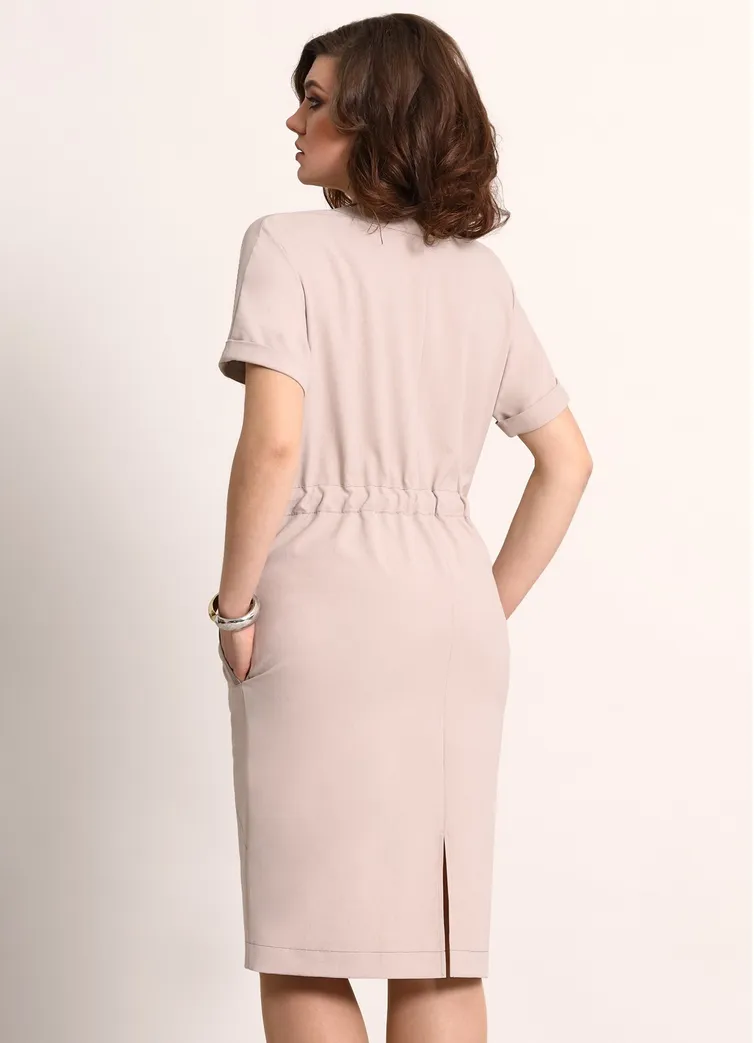 Sukienka Galean Style #567.1 bezh