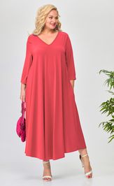 Dress Anastasia 1008 korallovyj