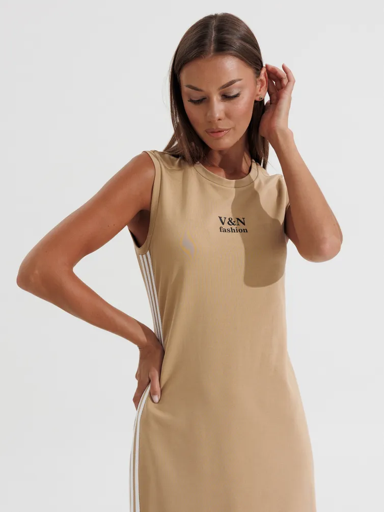 Платье V&N fashion арт. 1182_бежевый
