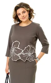 Garnitur Michel Chic 1469 molochnyj shokolad