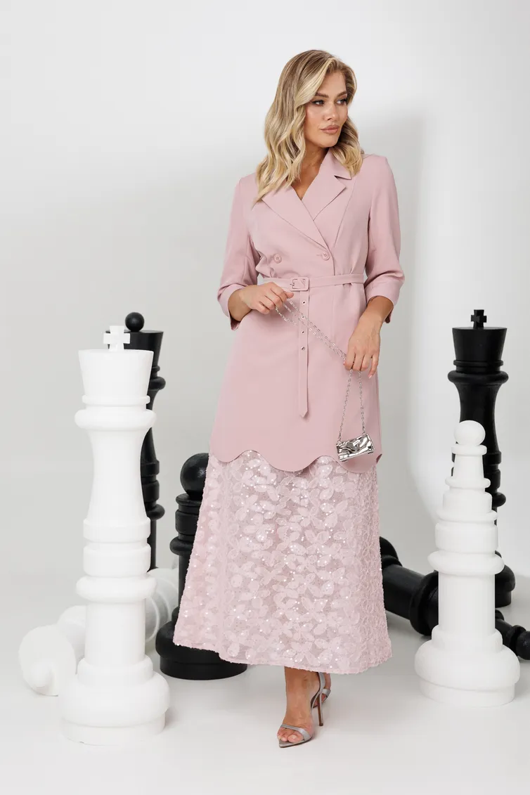 Dress Mubliz #363 rozovyj