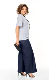 Garnitur Michel Chic 1368/1 serebro, sinij