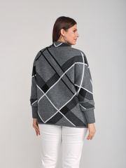 Sweter BONADI #1758 seryj