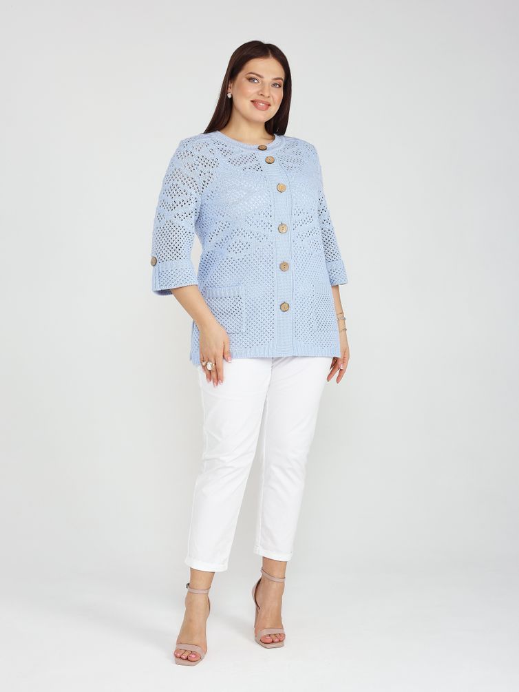 Кардиган BONADI арт. 2178 голубой