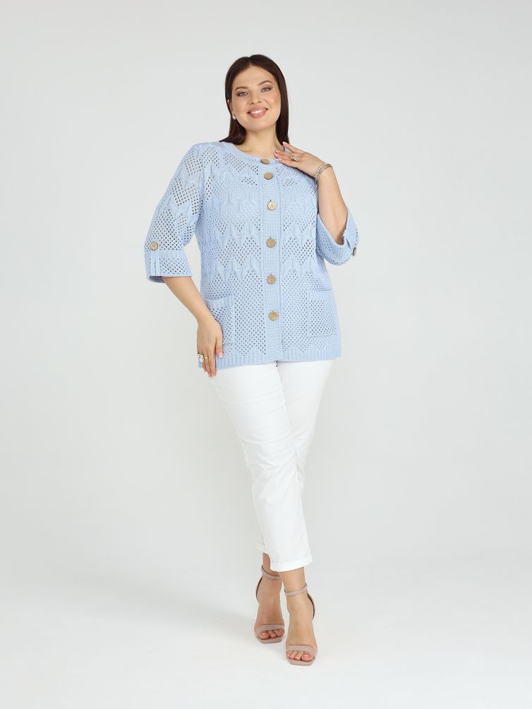 Кардиган BONADI арт. 2187 голубой