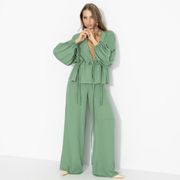 Костюмы, комплекты CHARUTTI арт. Серьезная леди (2 в 1, шалфей)