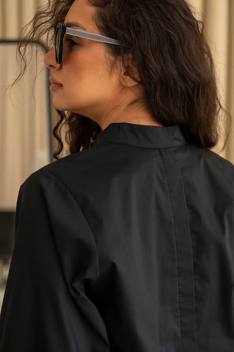 Blouse TOOK A LOOK & Angelika #TB-101 chernyj