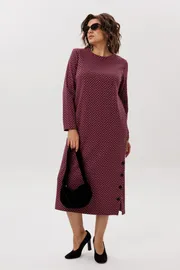 Dress Anelli Laurel #1755 plate ryabinovaya volna