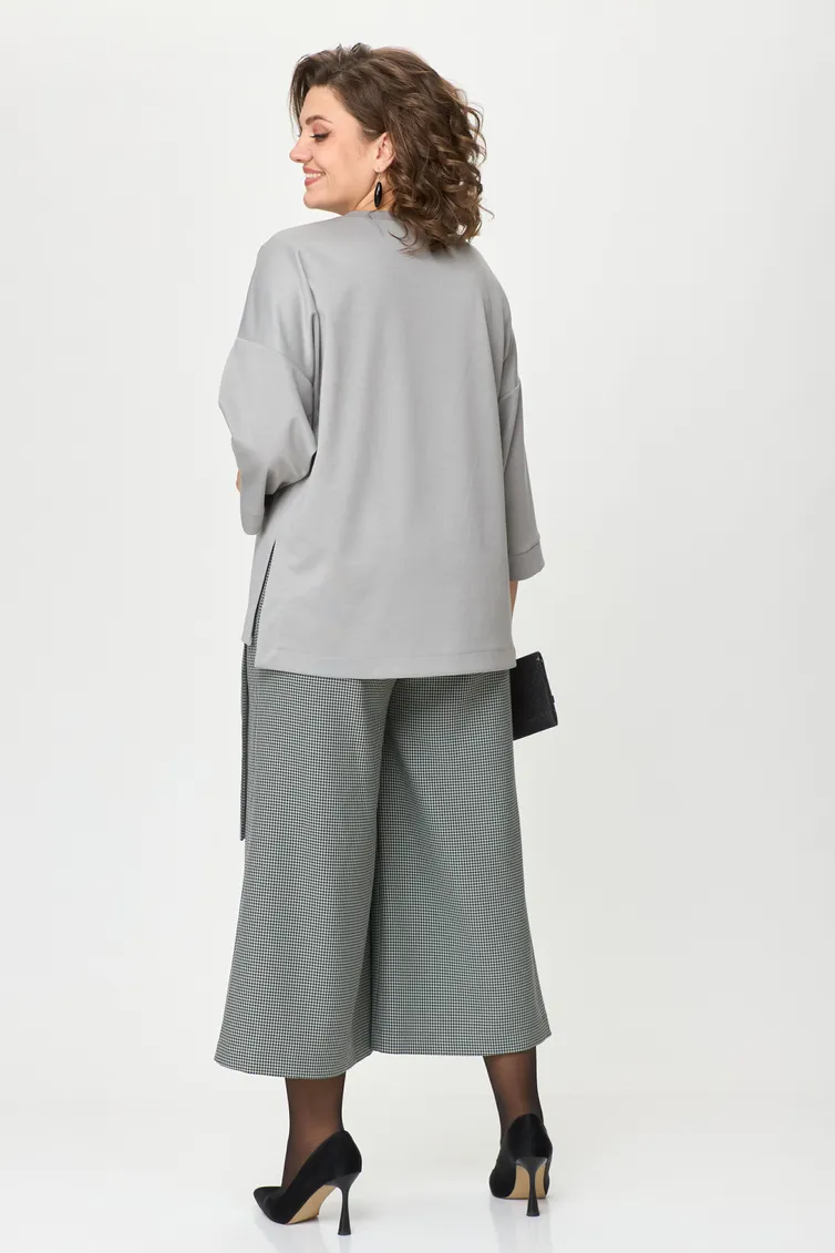 Костюм Michel Chic арт. 1362/1 серый, клетка