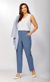 Set Тэнси 371 dzhinsovyj+belyj
