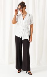 Комплект Beautiful & Free 6444 бело-черный