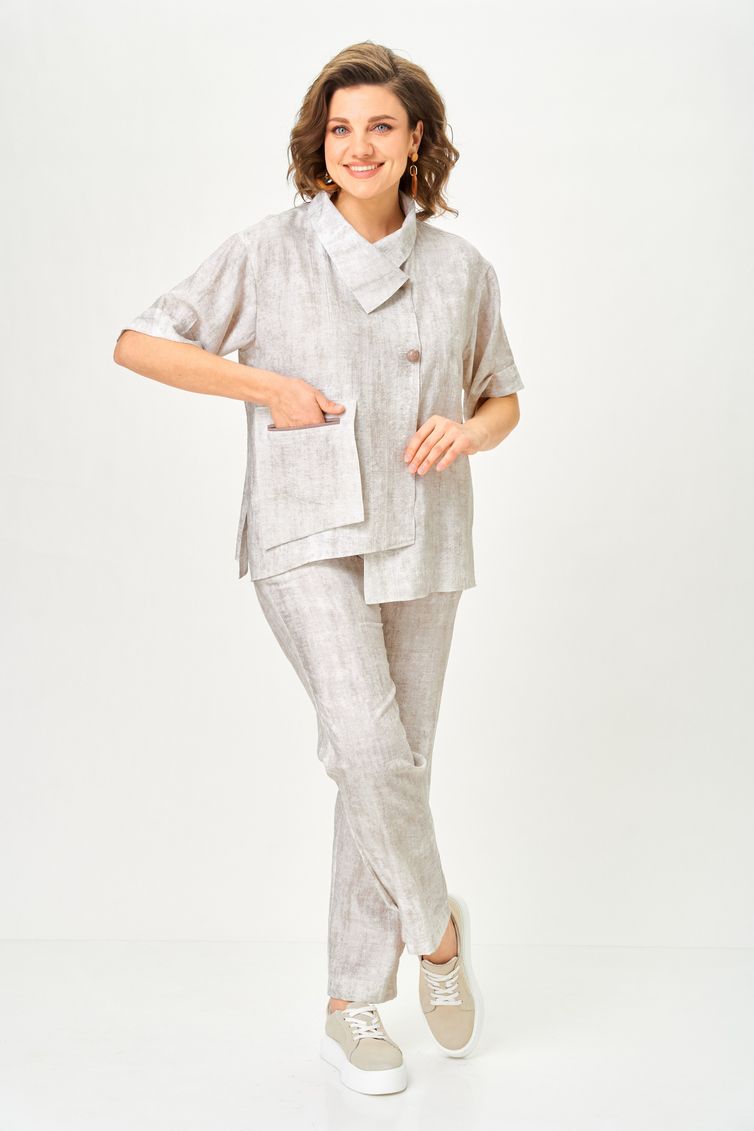 Костюм Vilena-fashion арт. 1153 молочный