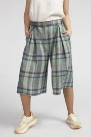 Spodenki FASHION CENTRE #L-3907 zeleno-fioletovyj