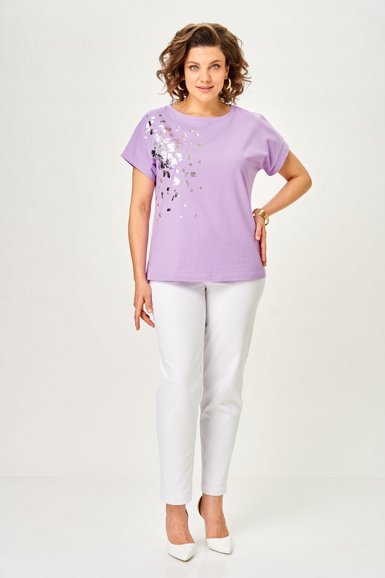 Футболка Rumoda арт. 2252 сиреневый