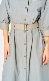 Платье LAIKONY L-434 серо-голубой