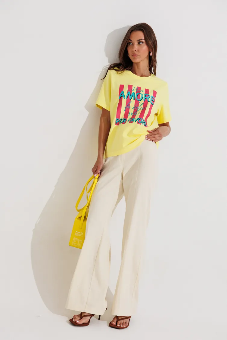 Spodnie Lyushe #4431 maslo