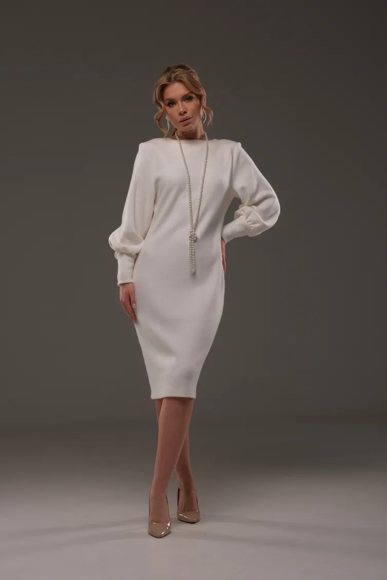Платье Galean Style арт. 957 белый