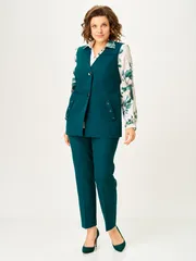 Garnitur Vilena-fashion #1146 izumrud
