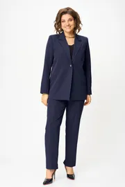 Suit Vilena-fashion #1097 sinij