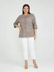 Sweter BONADI #2187 kapuchino