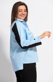 Блуза BegiModa арт. 4056 голубой