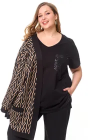 Cardigan OVERYOU #121 kakao/chern