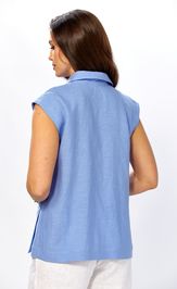 Blouse MALI 624-018 goluboj
