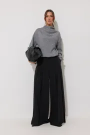 Jumper Lyushe #4269 seryj