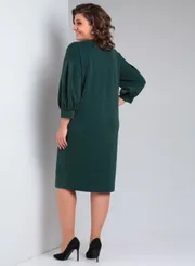 Sukienka Vilena-fashion #940 izumrud