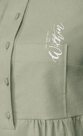 Dress Мишель Стиль 1115-2 olivkovyj