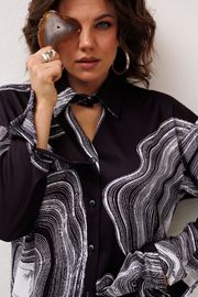 Shirt Anelli Laurel #1514.1 mramornaya rubashka