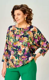 Джемпер BLISS 9415 Акварель