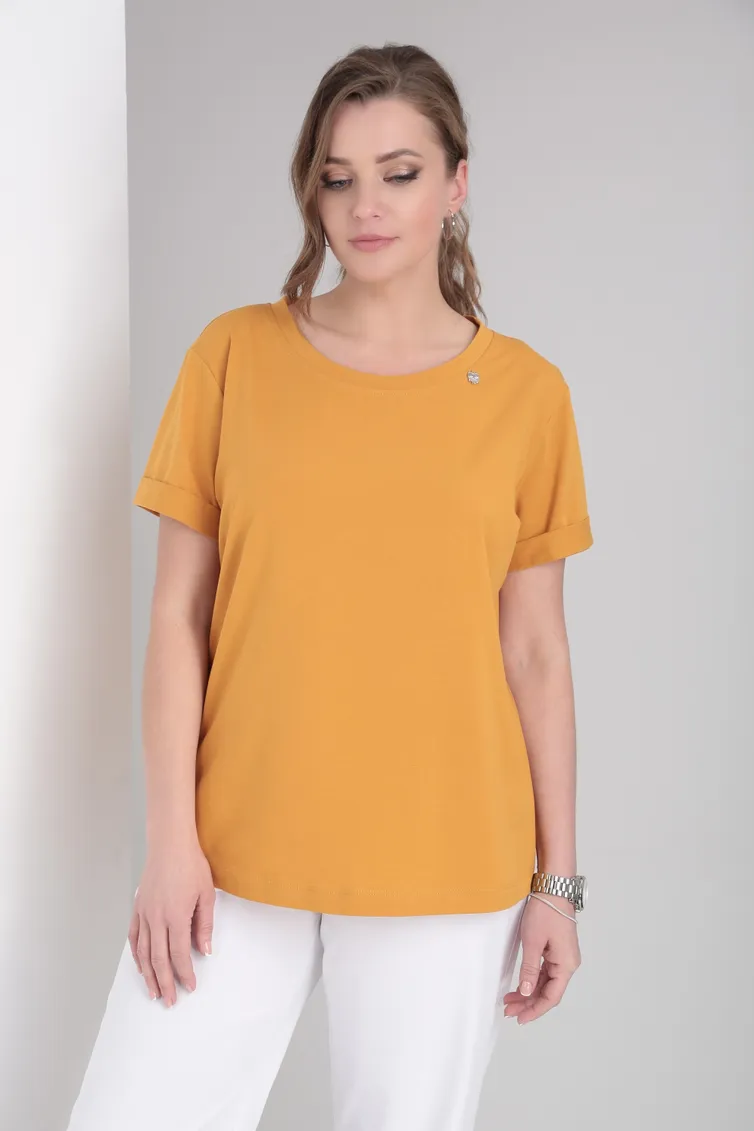 Koszulka BLISS #8180 Gorchica LILY