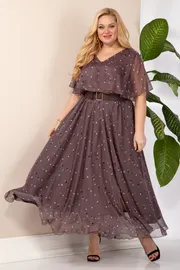 Платье Anastasia арт. 887.1 шоколад
