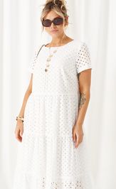 Платье Beautiful & Free 6462 белый