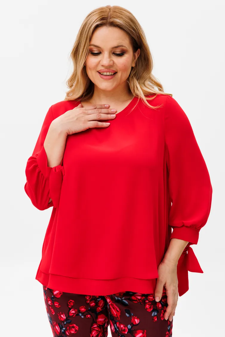 Комплект Michel Chic арт. 1390 красный, розы