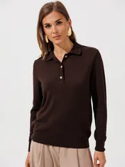 Jumper Romgil #RV0436-VI5 temno-korichnevyj