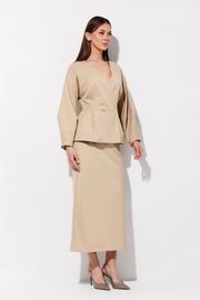 Юбка V&N fashion арт. 1112_бежевый