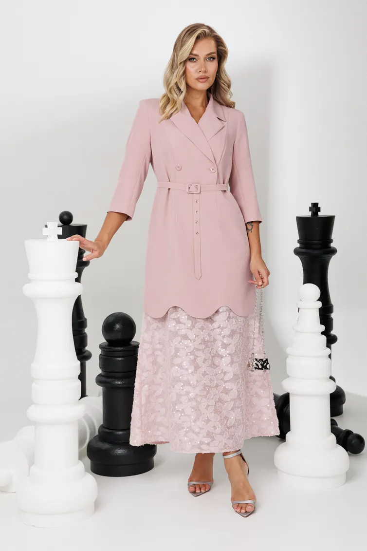 Dress Mubliz #363 rozovyj