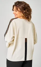 Блузка Rumoda 2274 дл.р молочный