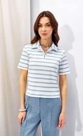 Джемпер Люше 4344 голубой