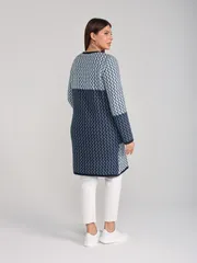 Cardigan BONADI #2091 sinij