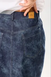 Юбка LAIKONY арт. L-872-2(темно-синий)