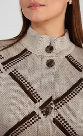 Cardigan BONADI 2211 kapuchino