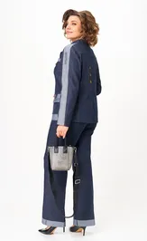 Suit Aira Style 24239 sinij