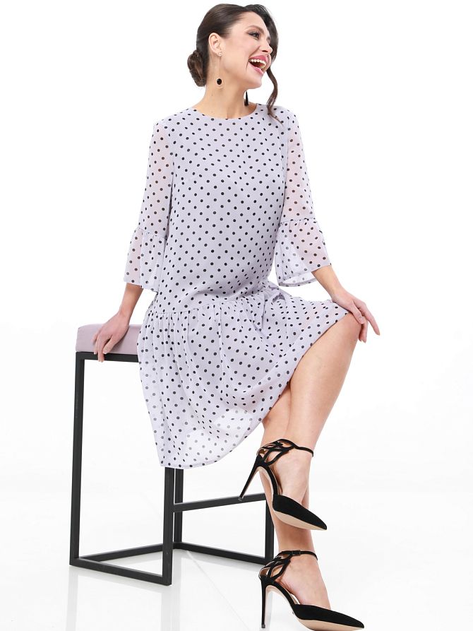 Dress DS Trend #YuS-1114 (Prozrachnye namereniya, siren top)