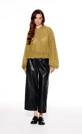 Jumper Elletto Life 13061 gorchica
